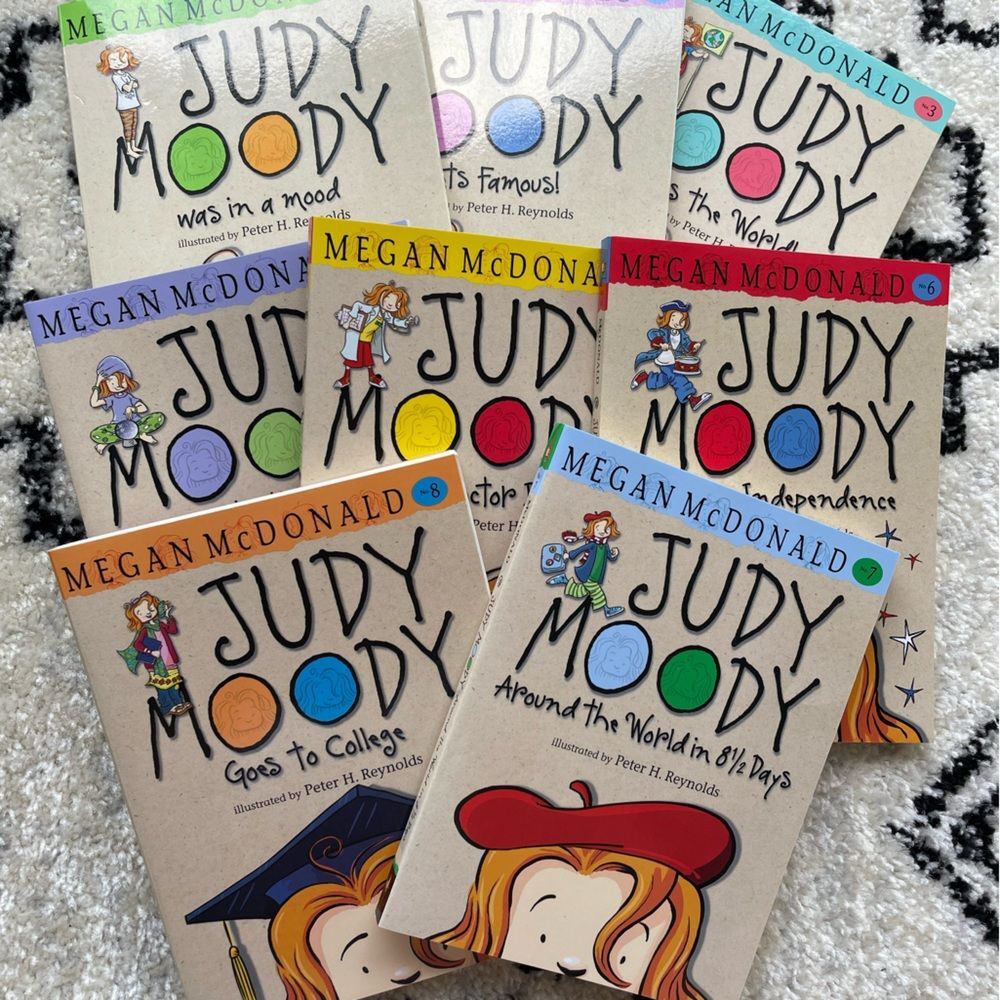 Judy Moody Softback books 1-8
